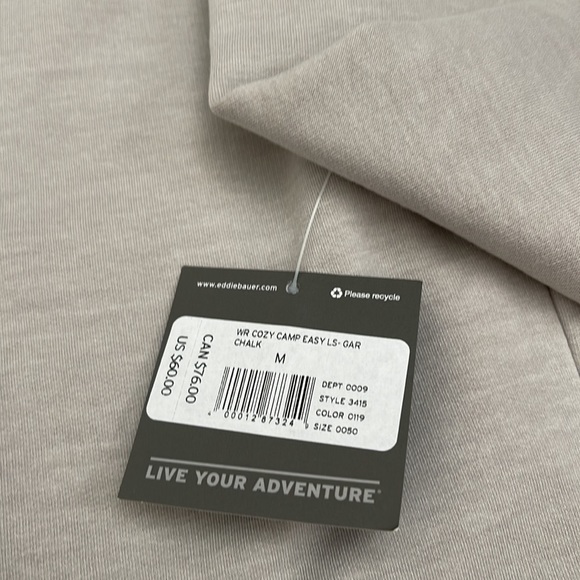 Eddie Bauer oversized top - Picture 2 of 3